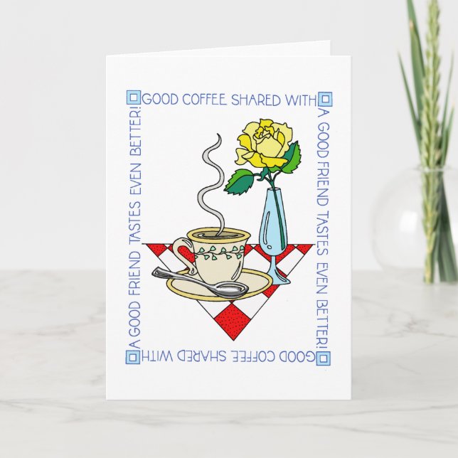 Carte Bon Café Bon Ami (Devant)