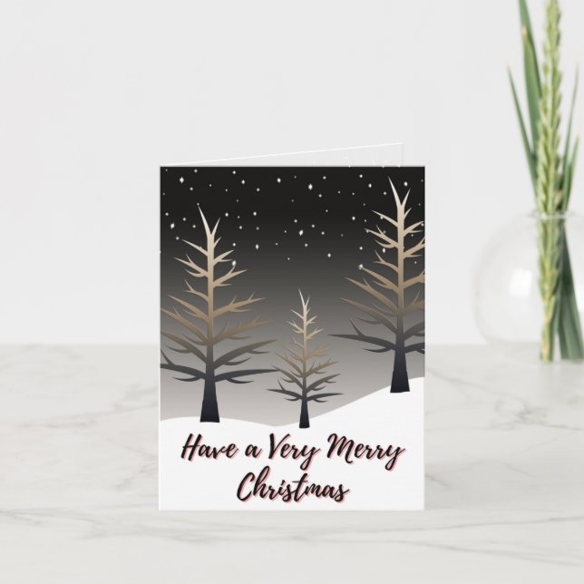 Carte Bon Noël (Devant)