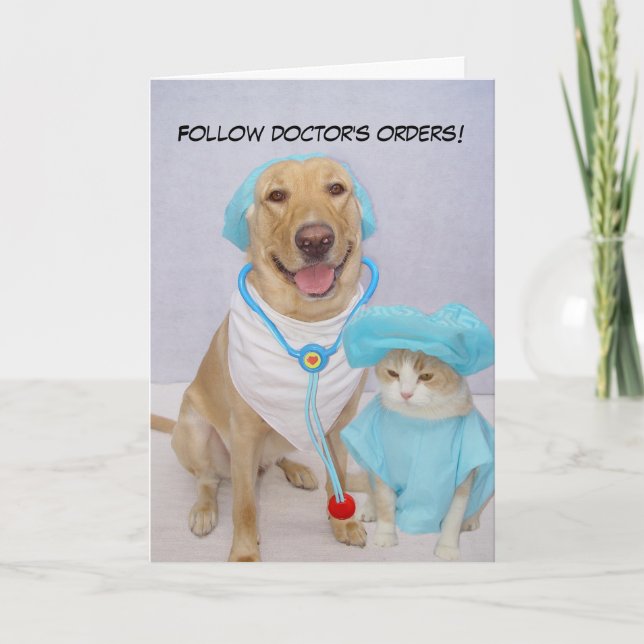 Carte Bon rétablissement! (Devant)