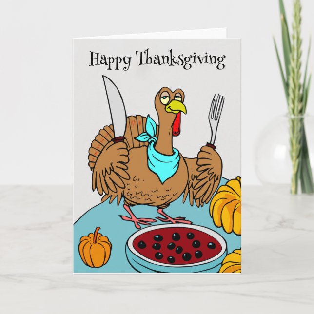 Carte bon thanksgiving (Devant)
