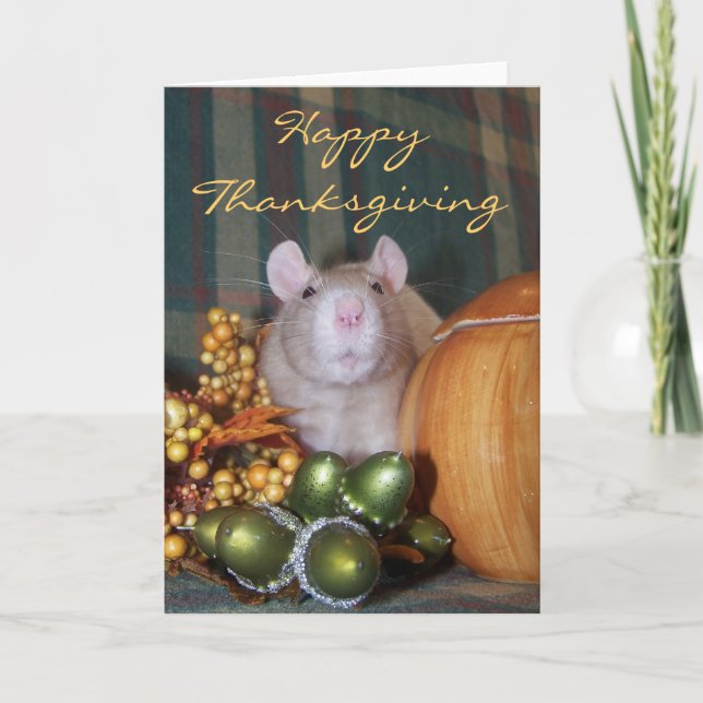 carte bon thanksgiving (Devant)