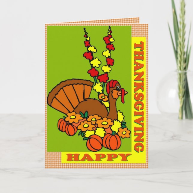 Carte Bon thanksgiving (Devant)