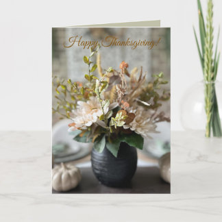 carte bon thanksgiving