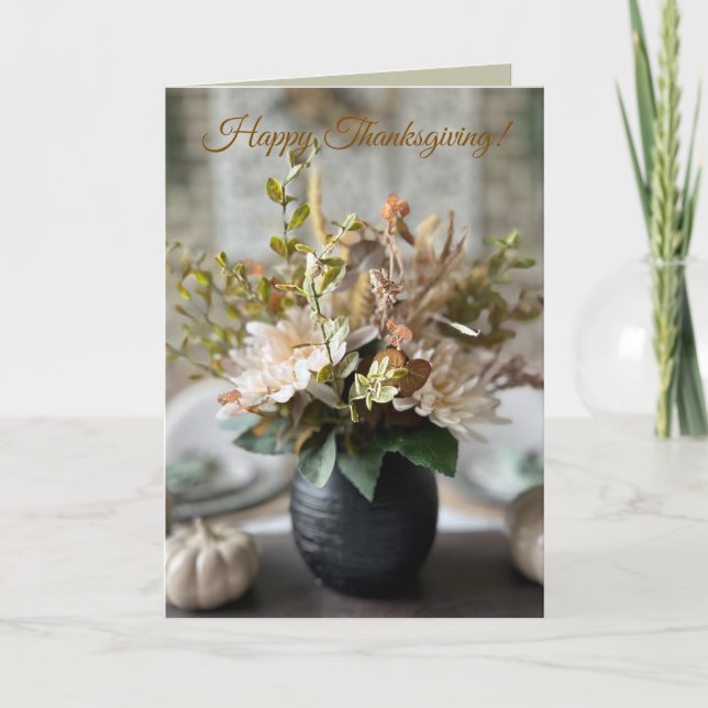 carte bon thanksgiving (Devant)