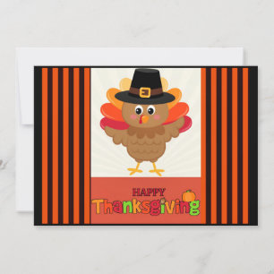 Carte Bon thanksgiving de M. Turquie