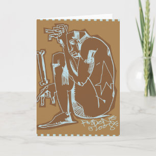 Carte Bone Greeting Card