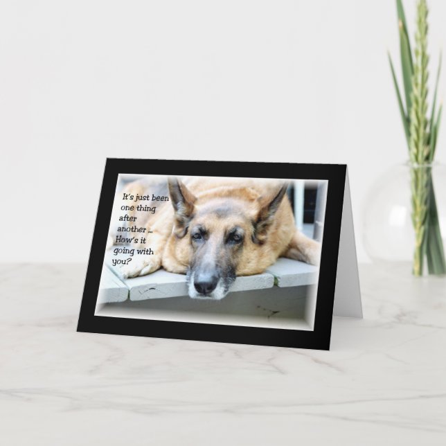 Carte Bonjour (Devant)