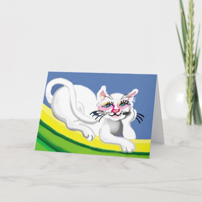 Carte Bonjour, (Devant)