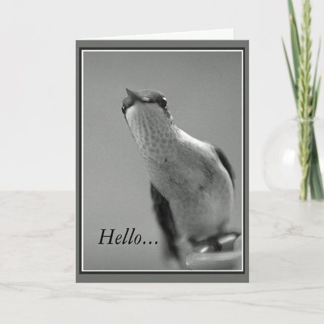 Carte Bonjour ... (Devant)