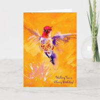 "Bonjour bon !" Copie de colibri