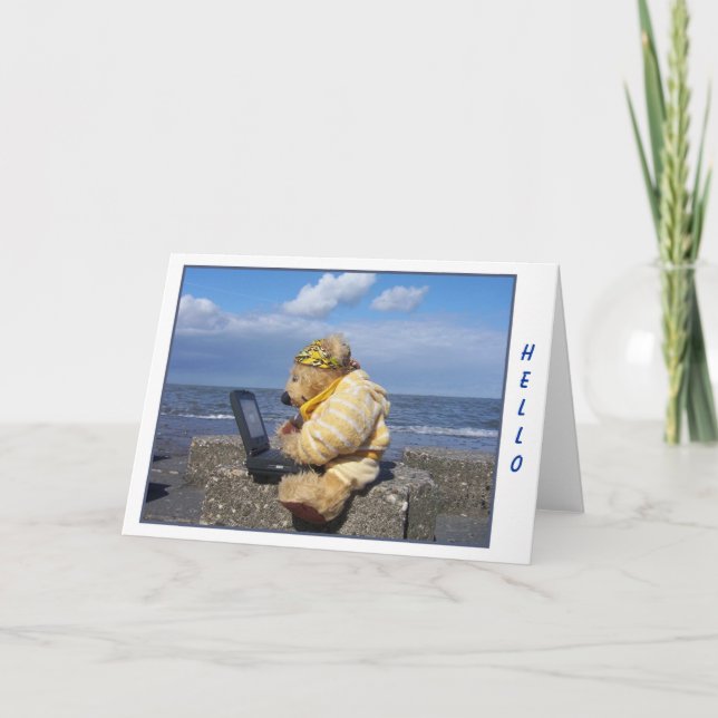 Carte Bonjour, courrier pour vous (Devant)