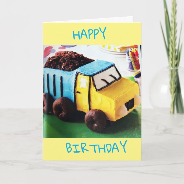 CARTE BONJOUR D'ANNIVERSAIRE **CARTE SPÉCIALE DE PETIT G (Devant)