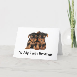 CARTE BONJOUR D'ANNIVERSAIRE POUR LE MEILLEUR FRÈRE *DOU
