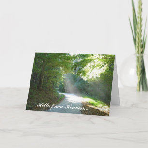 Carte Bonjour du Ciel...