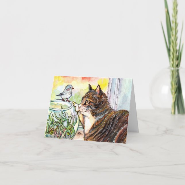 Carte Bonjour Little Bird (Devant)