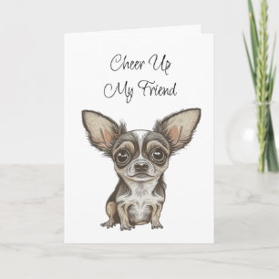 Carte Bonjour, Mon Ami   Cute Chihuahua
