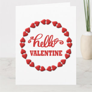 Carte Bonjour Saint-Valentin 2026 Joyeuse Saint-Valentin