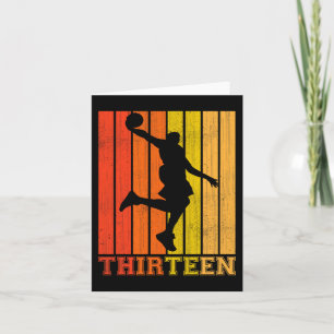 Carte Bonne 13ème Anniversaire Décorations Pour Garçons 