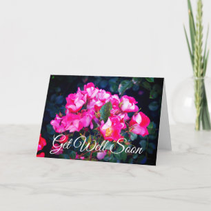 Carte Bonne amélioration Bientôt Carefree Spirit Rose #1