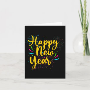 Carte Bonne année 2025 Or Fête Amusante Festive Party Dr