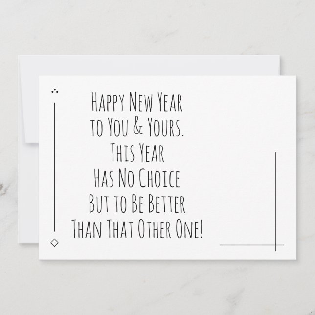 Carte Bonne année mieux que l'autre (Devant)