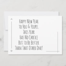 Bonne année mieux que l'autre