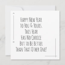 Bonne année mieux que l'autre