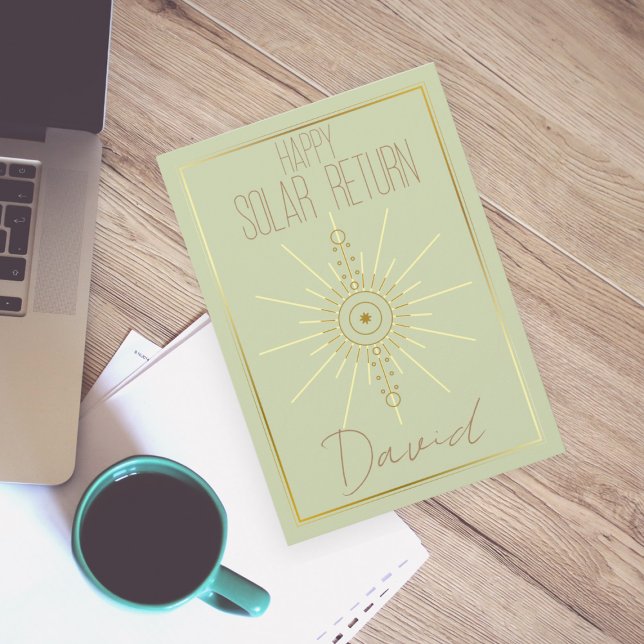 Carte Bonne Astrologie d'anniversaire (Créateur téléchargé)