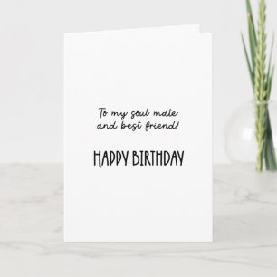 Carte Bonne bestie d'anniversaire ! ...drôle