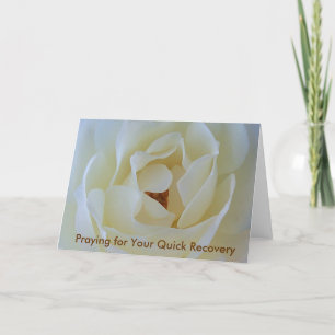 Carte Bonne carte, Rose blanche