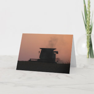 Carte Bonne Chance Avec La Récolte !