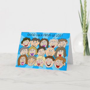 Carte Bonne Chance de notre part