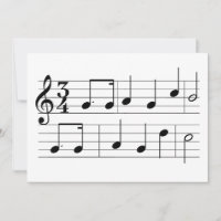 Bonne Chanson d'anniversaire Notes musicales Parti