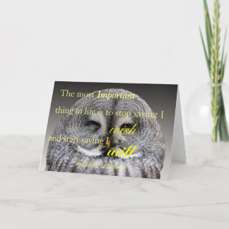 Carte Bonne Chouette