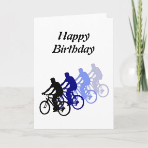Carte Bonne conception du vélo d'anniversaire