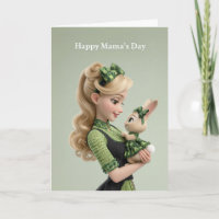 Bonne Fête des Mamans : Lapin Mignon et Figure Mat
