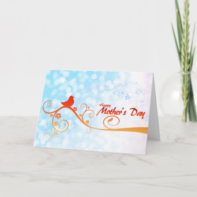 Carte Bonne fête des mères (Devant)