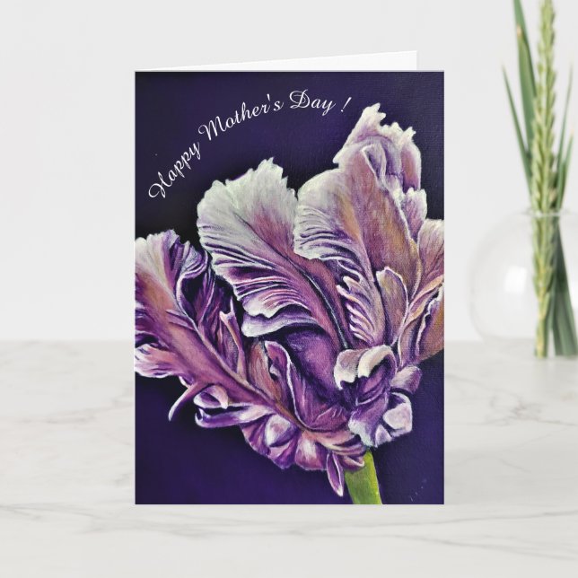 Carte Bonne fête des mères (Devant)