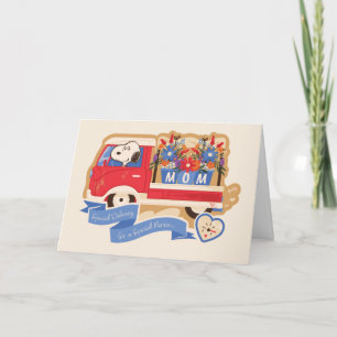Carte Bonne fête des Mères   Livraison Snoopy