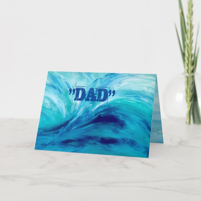 Carte Bonne Fête des pères (Devant)