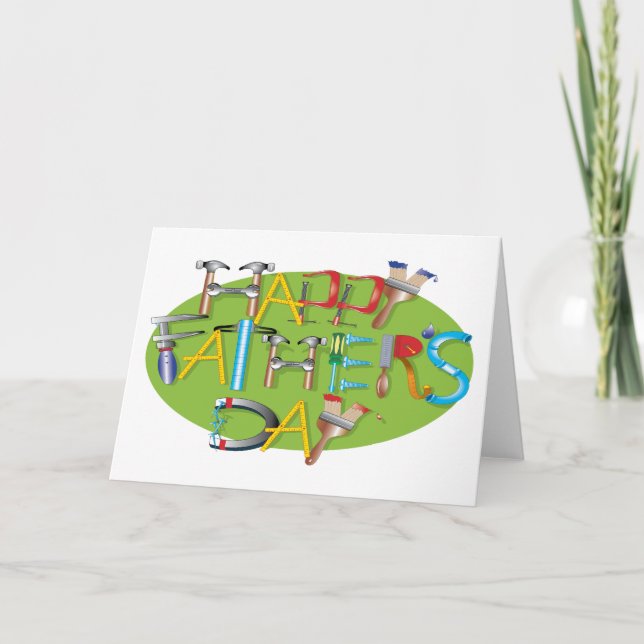 Carte Bonne Fête des pères (Devant)