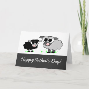 Carte Bonne Fête des pères ! De Ton Petit Mouton Noir
