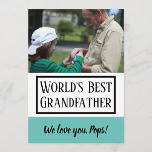 Carte Bonne Fête des pères   Grand-père