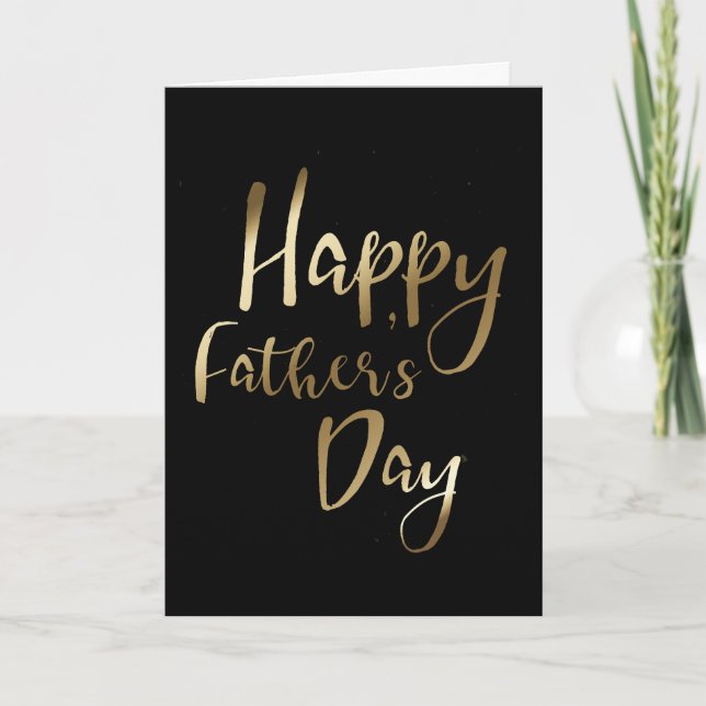 Carte Bonne Fête des pères | Je t'aime papa (Devant)