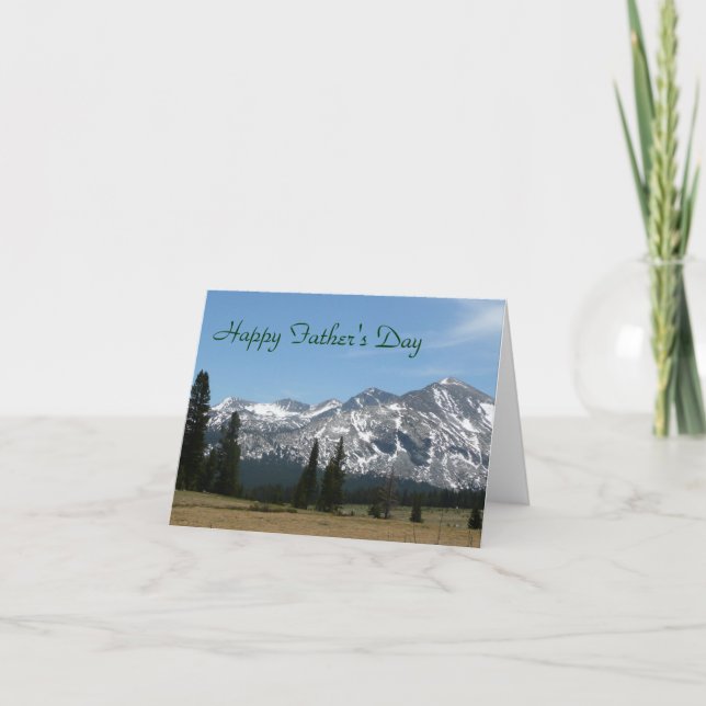 Carte Bonne Fête des pères Sierra Nevada (Devant)