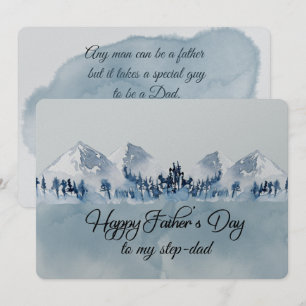 Carte Bonne Fête des pères Step-Papa