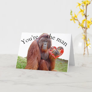 Carte Bonne Fête des pères Tu es l'homme