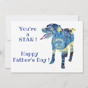 Carte Bonne Fête des pères, Van Gogh,