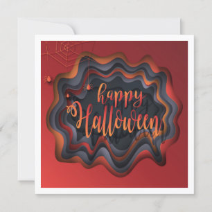 Carte Bonne fête d'Halloween "Treat or Trick"