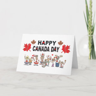 Carte Bonne fête du Canada